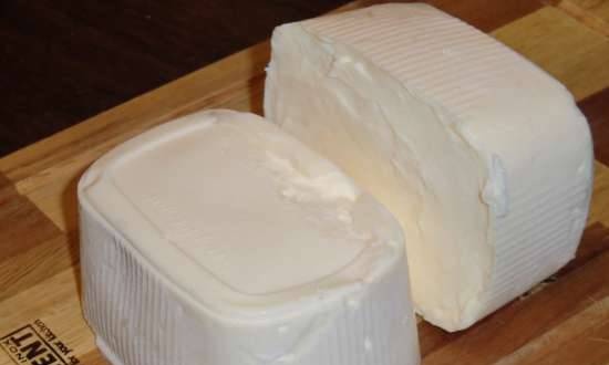 Butter made from skimmed cream