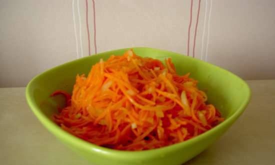 Korean-style carrots