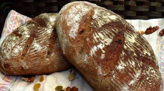 Wheat-rye bread with sourdough "Dessert"