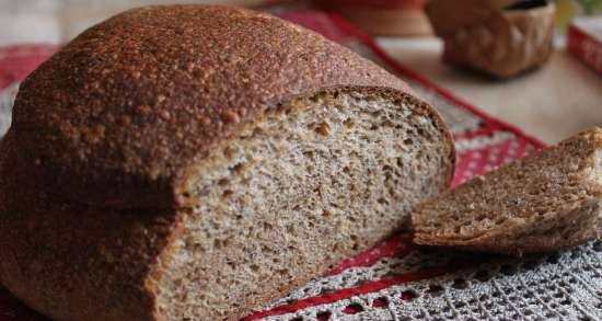 Healthy Whole Wheat Sourdough Bread