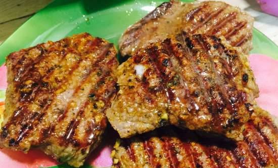 Roast beef in 3 minutes (grill Steba 4.4)