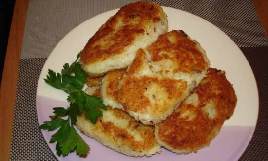 Potato-rice cutlets "mother's"