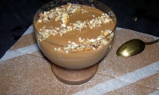 Dessert-souffle "Chocolate"