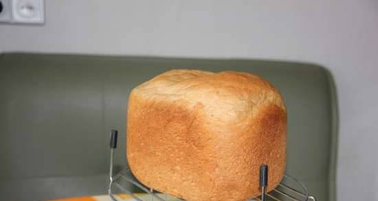Wheat-buckwheat-rye bread