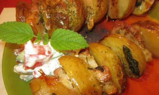 Lard and potatoes - our FSE (4 version of the shish kebab)