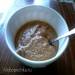 Semolina porridge with chocolate