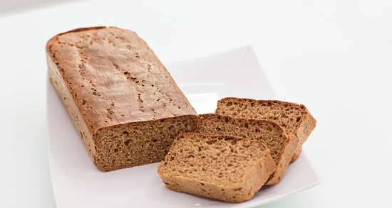 Darnitsky bread with live leaven