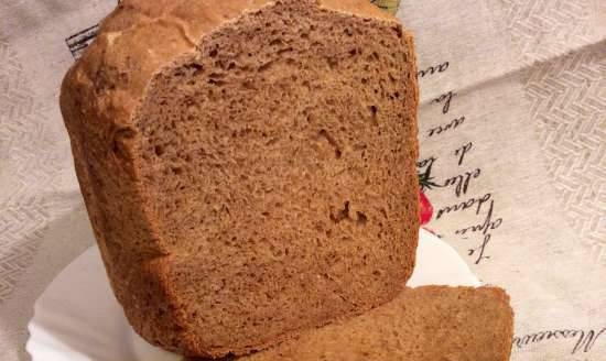 LG HB-151JE. "Kefir" bread with molasses on pressed yeast