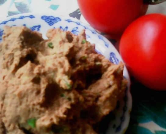 Quick liver pate - for breakfast