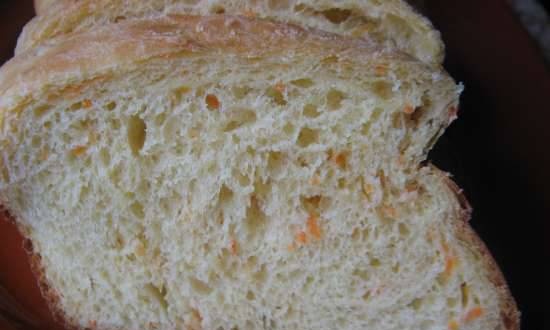 Carrot yeast bread