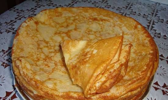 Silk pancakes