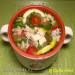Fish soup with rice and bell pepper (from navaga or any fish)