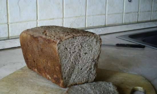Rye bread (basic) with a convenient schedule