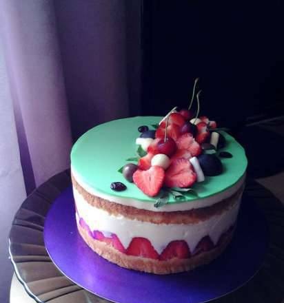 Cake "Strawberry Dream"