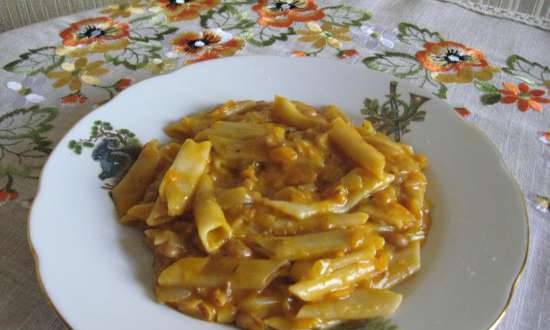Pasta "Piquant" in the Russian manner (Multicooker Redmond RMC-02)
