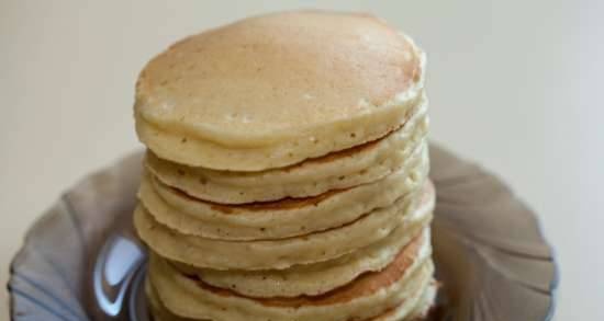 Pancakes (pancakes) on a pancake