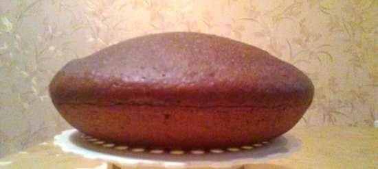 עוגת השנה החדשה "זנגוויל שחור" במולטי קוקר 3060 של פיליפס