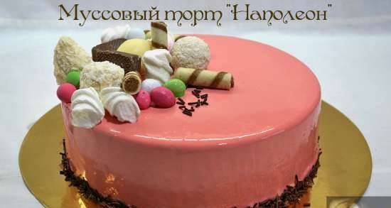 Mousse cake "Napoleon"