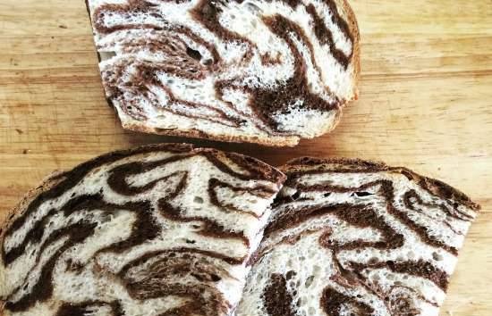 Bread "Zebra" on Liquid Yeast from Vasilisa Pekash