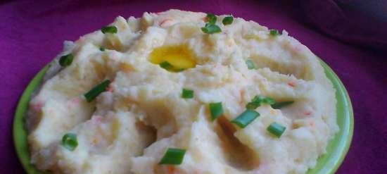 Slow Cooker Creamy Crushed Potatoes