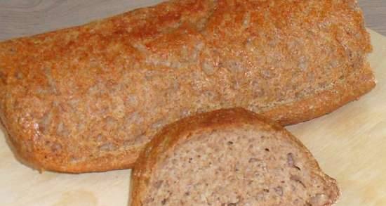 100% Whole Grain Oven Bread (Easy Method)