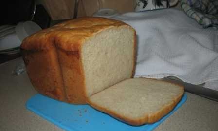 Bread with processed cheese (bread maker)