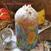 Panettone. Italian Easter cake (kitchen processor Bomann KM 398 CB)
