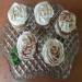Cupcakes White Roses (Tiramisu flavor)