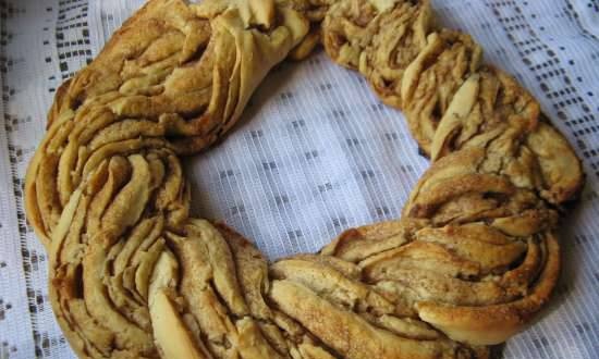 Cinnamon delicacy "Estonian pastries"