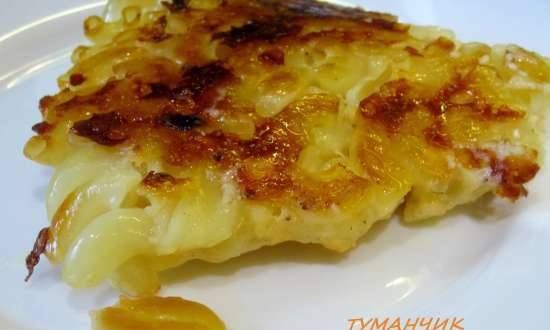 American style macaroni and cheese - Mc'n-Cheese (oven or pizza oven)