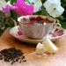 Stewed alder-raspberry tea