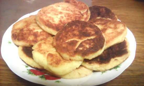 Semolina pancakes