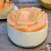 Mousse cake Melon-yogurt without baking