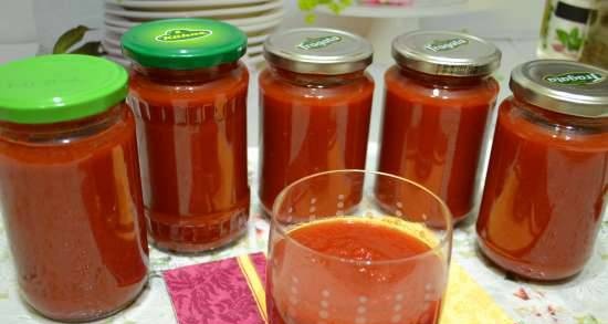 Natural Italian passata tomato puree tomato pulp (for every day and preservation)