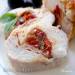 Chicken breasts baked with prosciutto, mozzarella and sun-dried tomatoes