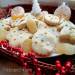 English Christmas cookies with sugar ginger