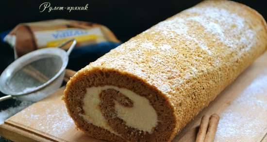 Gingerbread roll