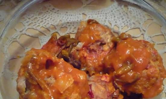 Lazy cabbage rolls in the microwave