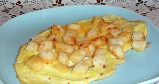 Vkusnya (scrambled eggs in Old Russian style)