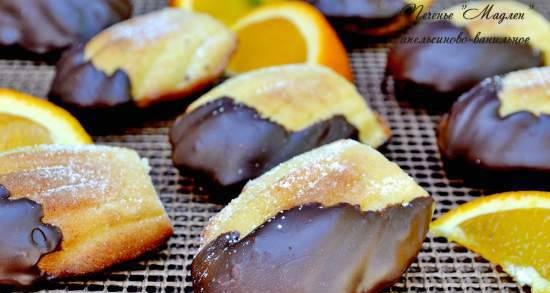 Madeleine Orange Vanilla Cookies
