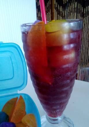 Almost Sangria (non-alcoholic soft drink)