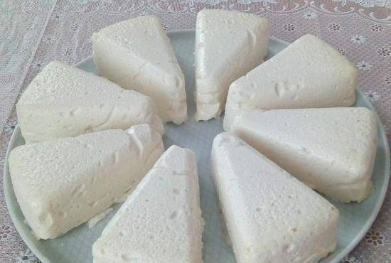 Delicate cottage cheese casserole with agar-agar for a healthy diet (no eggs, flour, semolina and rolled oats)