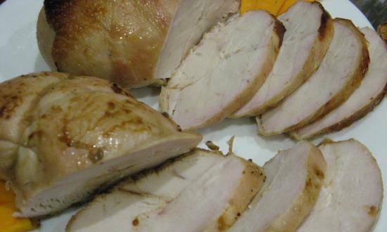 Tender chicken fillet à la pastroma for sandwiches - 2