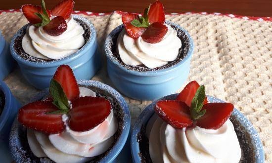 Muffins in pots