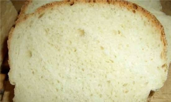 לחם חיטה פשוט על קפיר (תנור)