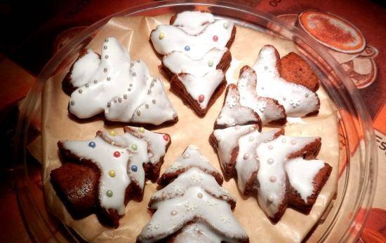 Polish Christmas gingerbread cake