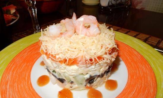 Sea cocktail salad