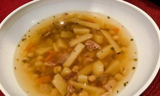 Pressure Cooker Chickpea Soup (Ninja Foodi® 6.5-qt)