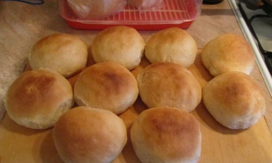 Buns (weight loaves GOST)