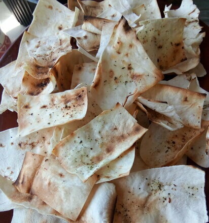 Lavash chips